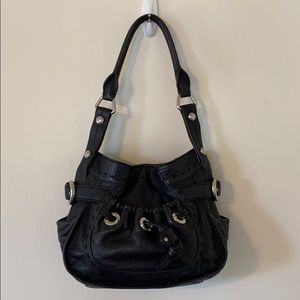 B. Makowsky EXC!!! PURE LEATHER shoulder/arm purse
